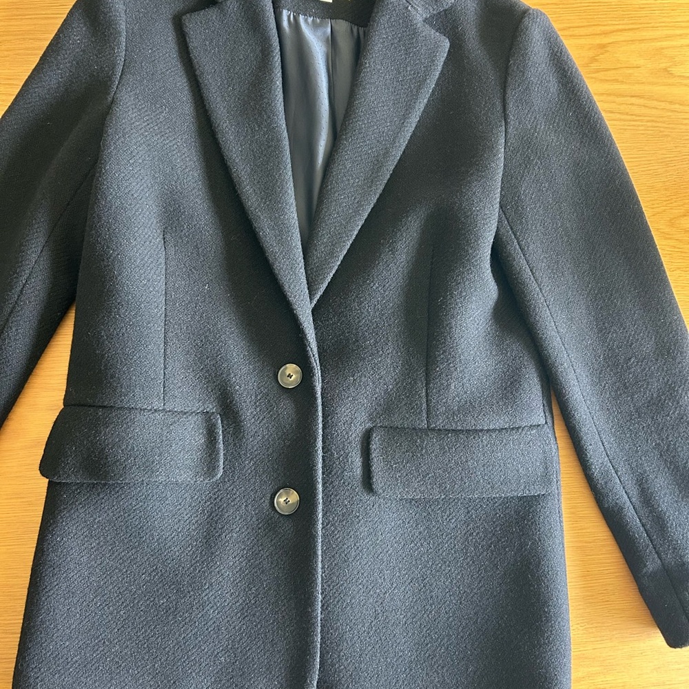 Sezane - Ralph jacket wool coat black - Picture 4 of 6